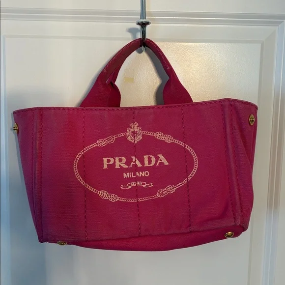 Prada Pink Tote Bag - Picture 1 of 15